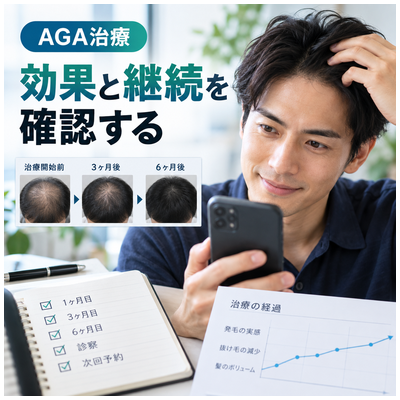 効果と継続を確認する