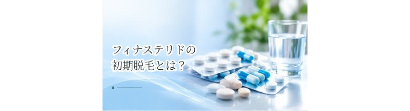 フィナステリドの初期脱毛とは？いつから・いつまで続くかを解説