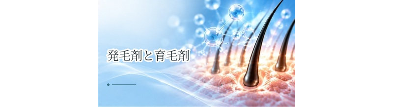 発毛剤と育毛剤の違いは？効果・成分・対象者・選び方を比較
