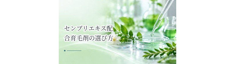 センブリエキス配合育毛剤の選び方｜他の有効成分との組み合わせを確認