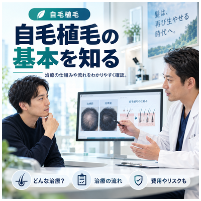 自毛植毛の基本を知る