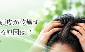 頭皮が乾燥する原因は？洗いすぎ・季節・加齢などを解説
