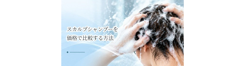 スカルプシャンプーを価格で比較する方法｜1本ではなく1日あたりの費用を確認