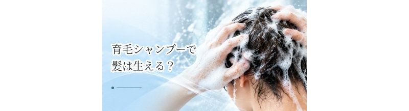 育毛シャンプーで髪は生える？期待できること・できないことを解説