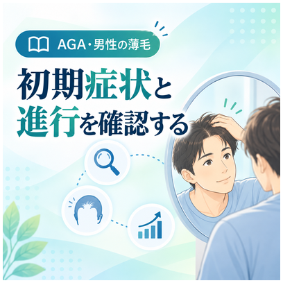初期症状と進行を確認する