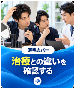 治療との違いを確認する
