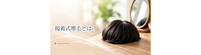 接着式増毛とは？接着剤を使う方法の特徴と注意点